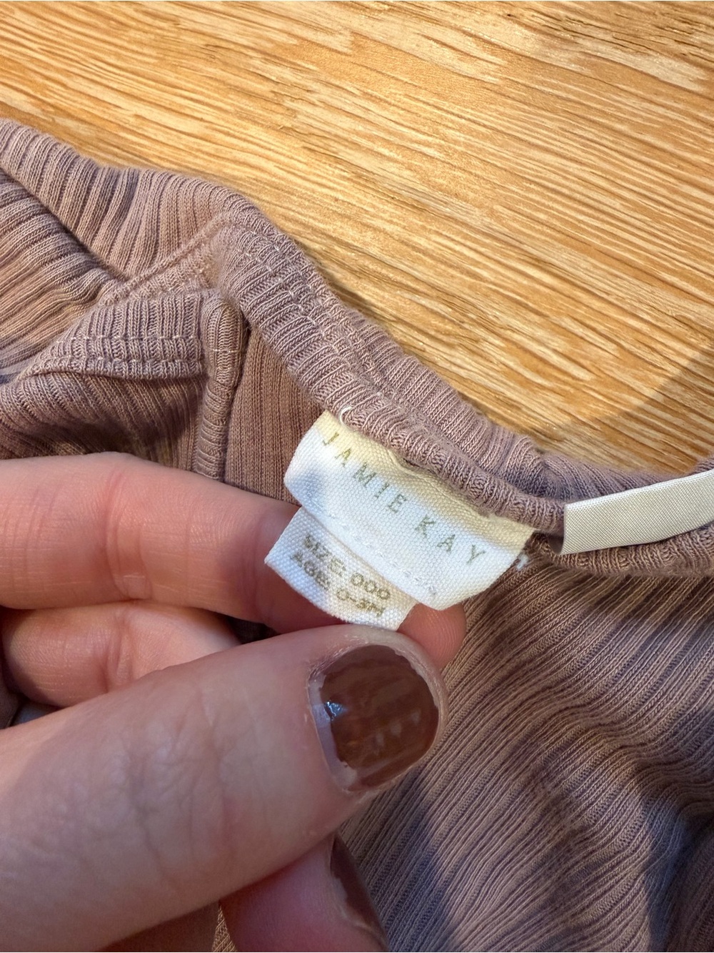 Jamie Kay Ribbed Onesie Pajama - Picture 4 of 5